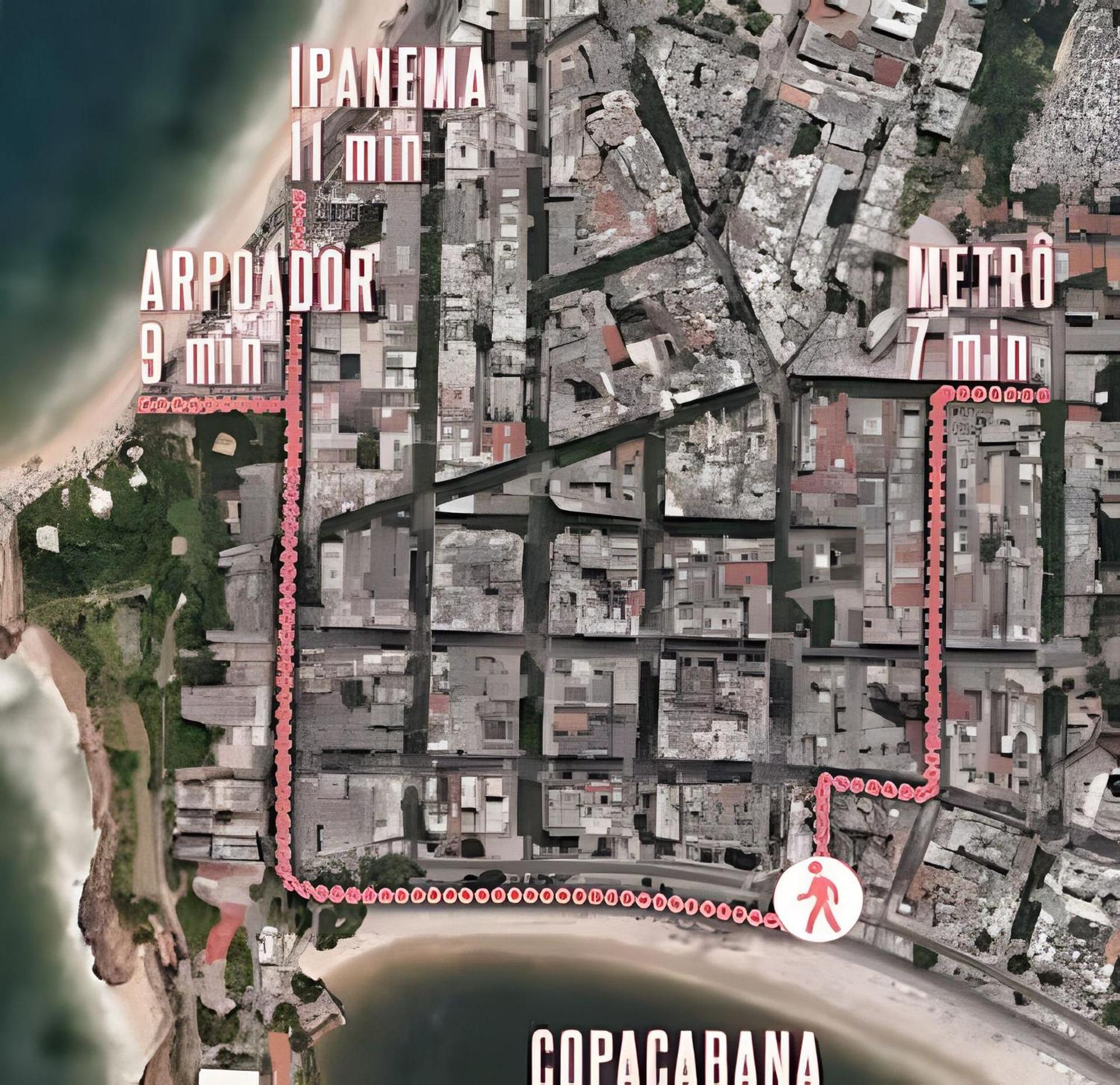 Studio Pe Na Areia Em Copacabana Rio de Janeiro Exterior foto