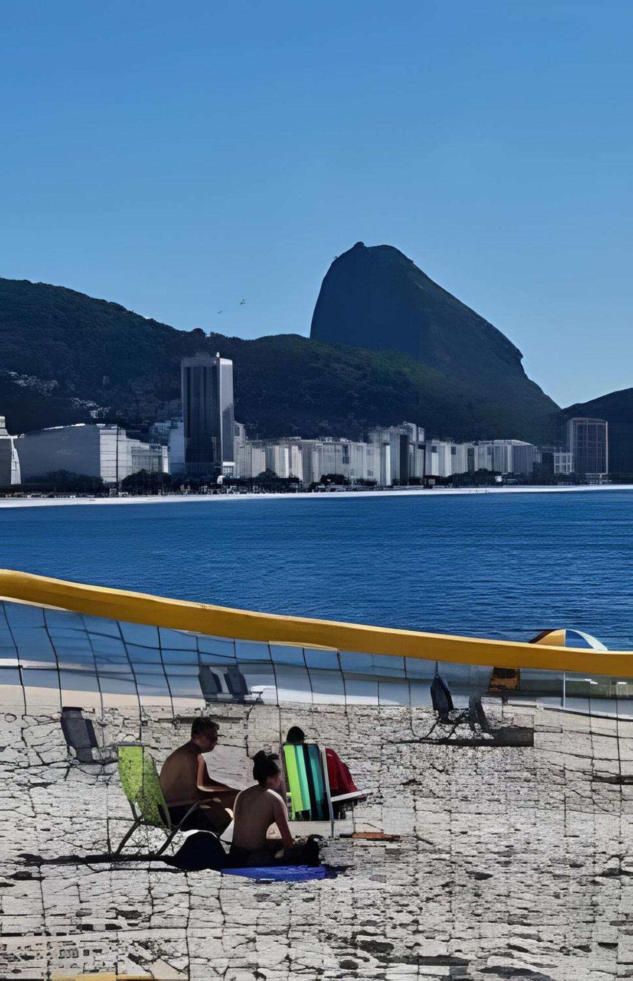 Studio Pe Na Areia Em Copacabana Rio de Janeiro Exterior foto