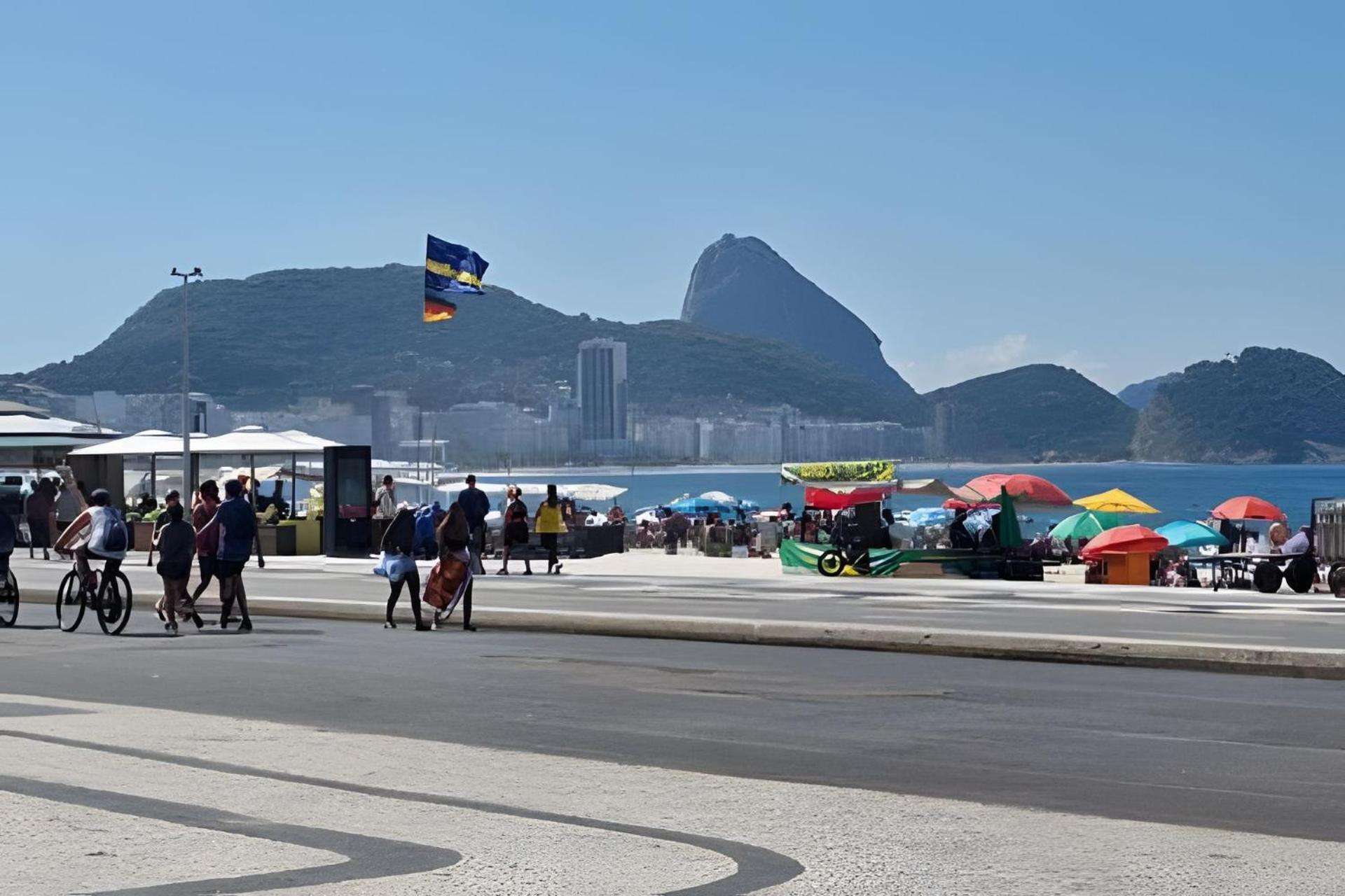 Studio Pe Na Areia Em Copacabana Rio de Janeiro Exterior foto